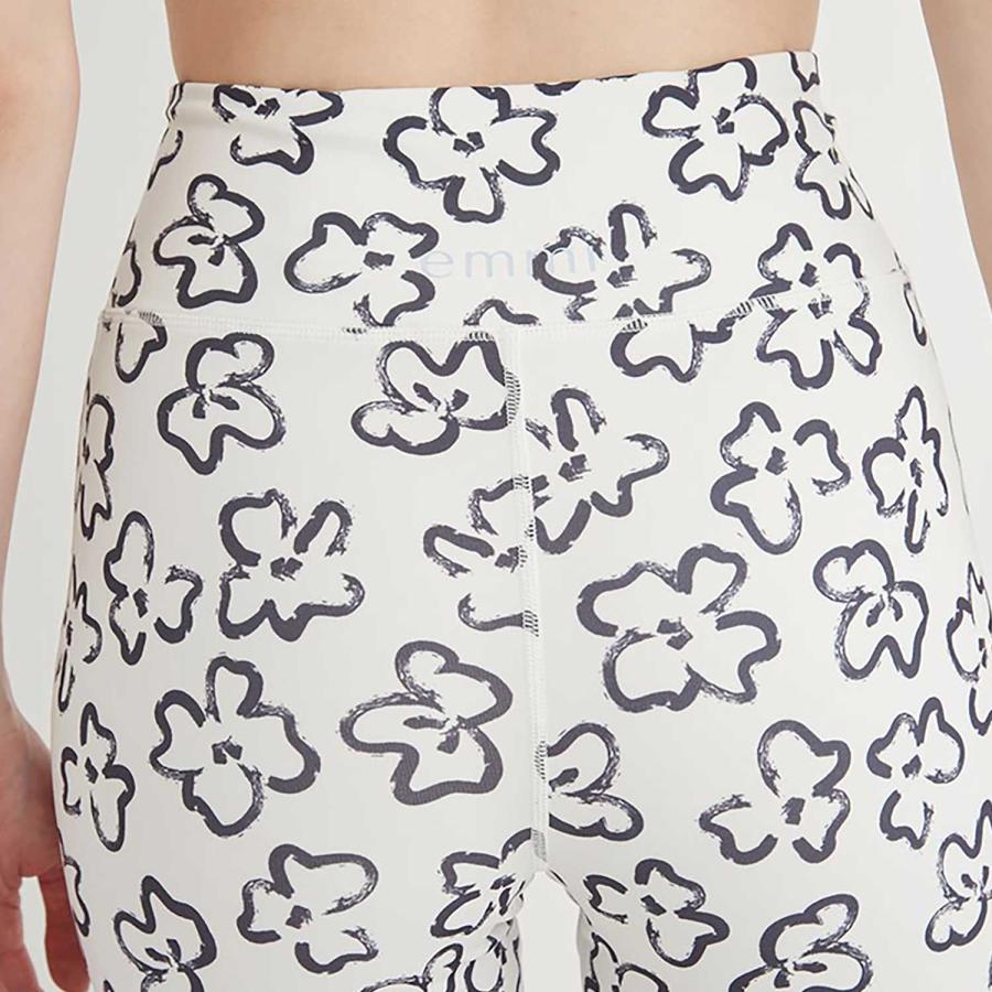 新品未使用☆ emmi yoga eco スノートレイスレギンス レギンス ヨガ シロハト] エミ ヨガ eco スノートレイスレギンス emmi yoga シロハト