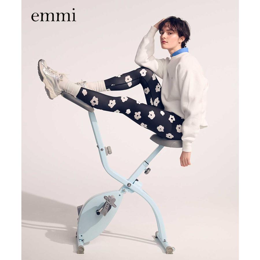 極美　エミヨガ emmi yoga ヨガウェア　エキゾチックフラワー　水色 emmi yoga（エミヨガ） ヨガウェア ヨガパンツ エミ emmi WELLNESS