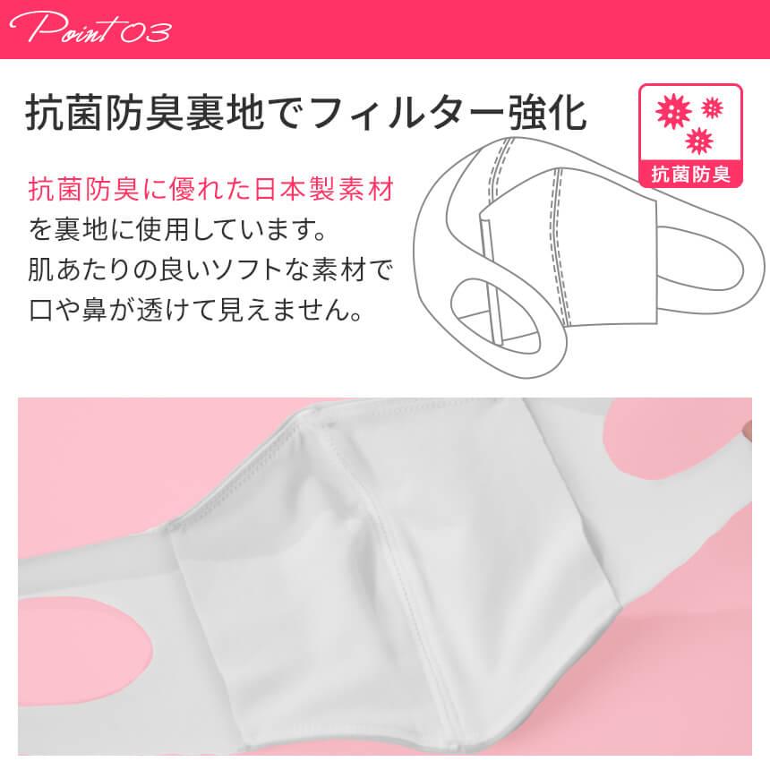 機能素材 抗菌 防臭 LOOPA MASK スポーツ マスク 日本製 洗える UV 