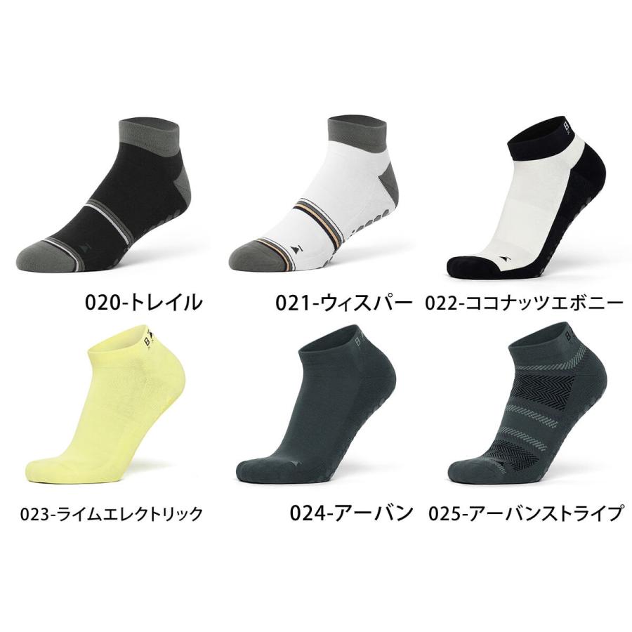 メンズ スポーツソックス ランニング フィットネス 滑り止め付き靴下 Base33 ローライズ 26FW グリップ ベース サーティスリー |  | 08