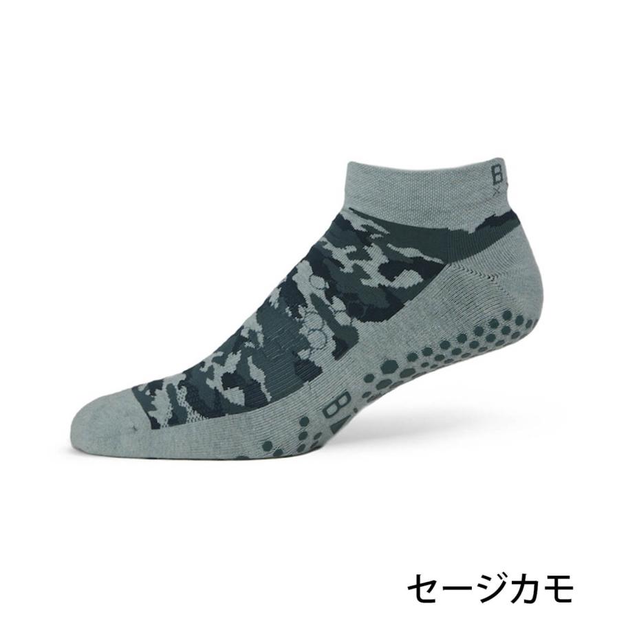 メンズ スポーツソックス ランニング フィットネス 滑り止め付き靴下 Base33 ローライズ グリップ ベース サーティスリー【SALE】 |  | 02