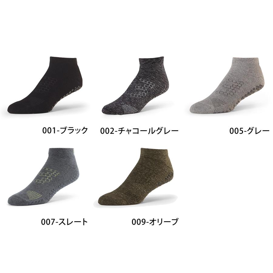 【期間限定】メンズ スポーツソックス ランニング フィットネス 滑り止め付き靴下 Base33 ローライズ グリップ ベース サーティスリー【SALE】 |  | 01