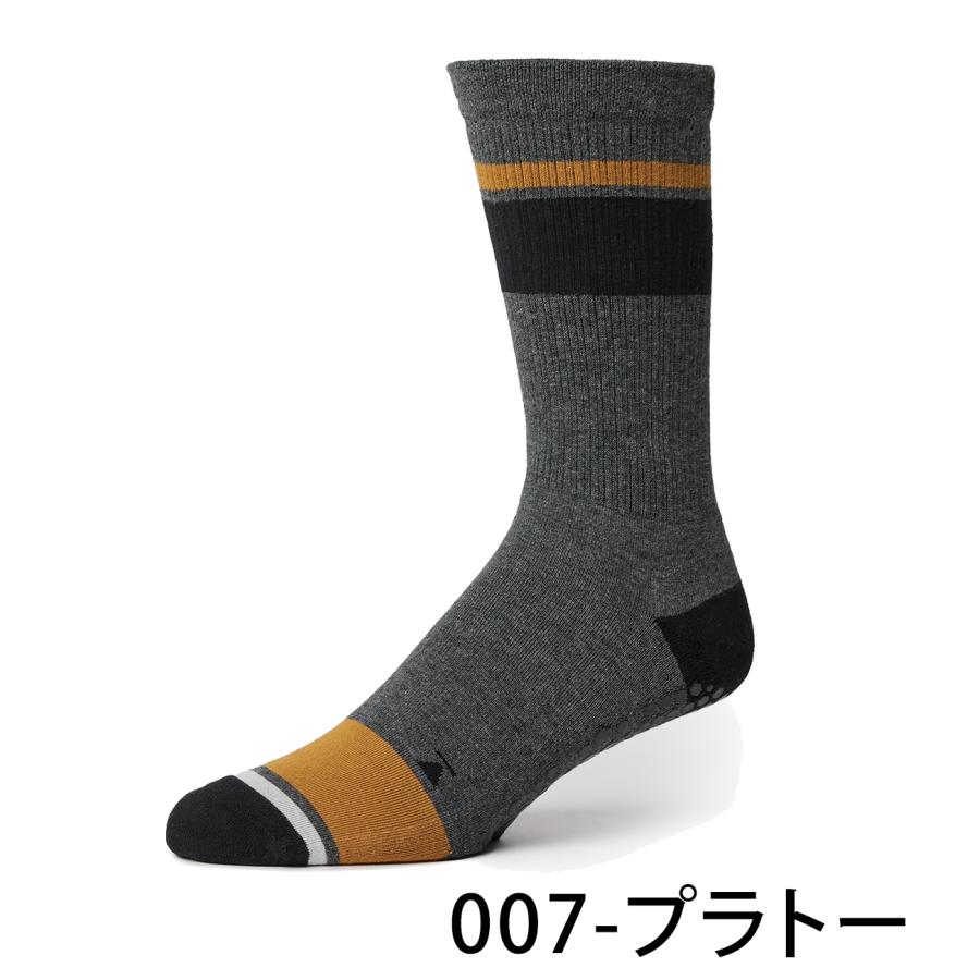 メンズ スポーツソックス ランニング フィットネス 滑り止め付き靴下 筋トレ Base33 クルー ベース サーティスリー 【SALE】 |  | 04