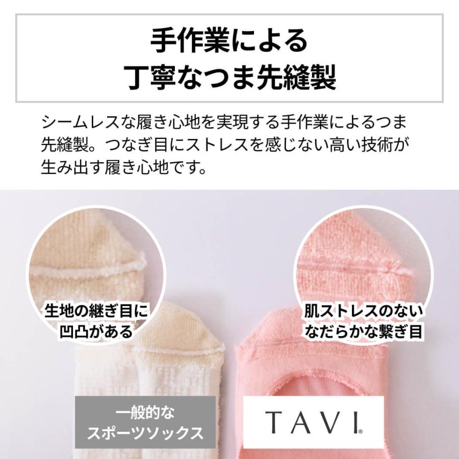 ヨガウェア ソックス タビ TAVI アリア ヨガ靴下 ヨガソックス 滑り止め グリップ  シリコン ショート丈 ふくらはぎ下 SALE セール | TAVI | 11