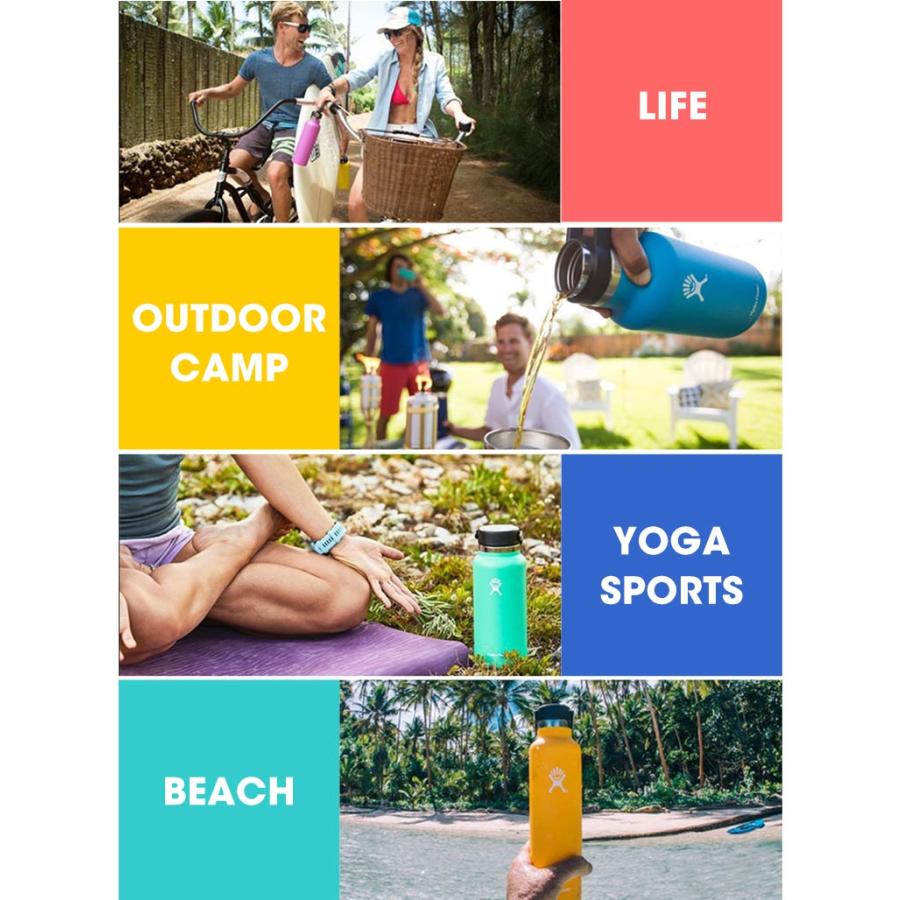 水筒 ステンレスボトル ハイドロフラスク 591ml ウォーターボトル タンブラー 携帯タンブラー マイボトル Hydro Flask 20oz 500ml 保温水筒 保冷水筒 温活 RVPB | HYDRO FLASK | 24