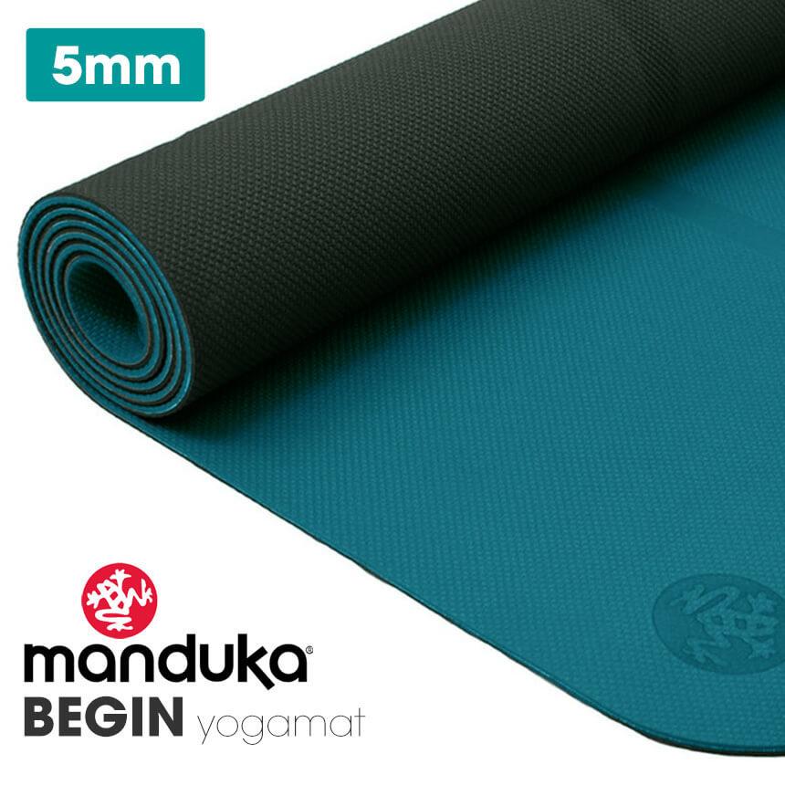驚きの価格が実現！】 期間限定5％OFF 軽量 ヨガマット 6か月保証 マンドゥカ Manduka ビギン 厚さ 5mm リバーシブル ボンダイブルー 日本正規品 BEGIN RVPA ryctel.com