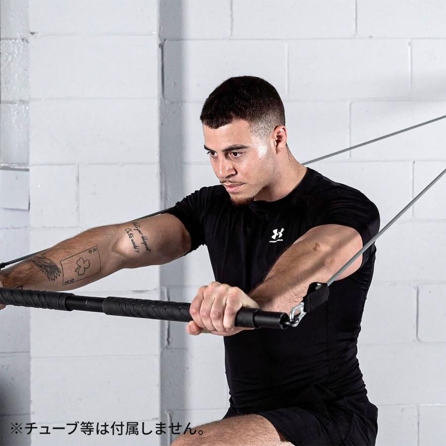 ラスト1点 トレーニングチューブ 追加パーツ ゴムチューブ ゴム 筋トレ トレイナー ストレングスレジスタンスバー X TRNR STRENGTH X RESISTANCE BAR SALEの画像