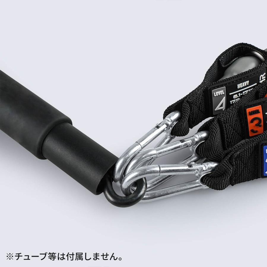 ラスト1点 トレーニングチューブ 追加パーツ ゴムチューブ ゴム 筋トレ トレイナー ストレングスレジスタンスバー X TRNR STRENGTH X RESISTANCE BAR SALEの画像
