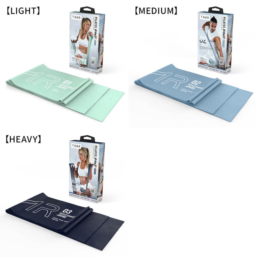 トレーニングバンド ゴムチューブ 筋トレ トレーニング ゴム 強力 トレイナー ピラティスバンド TRNR PILATES BAND SALE | TRNR | 04