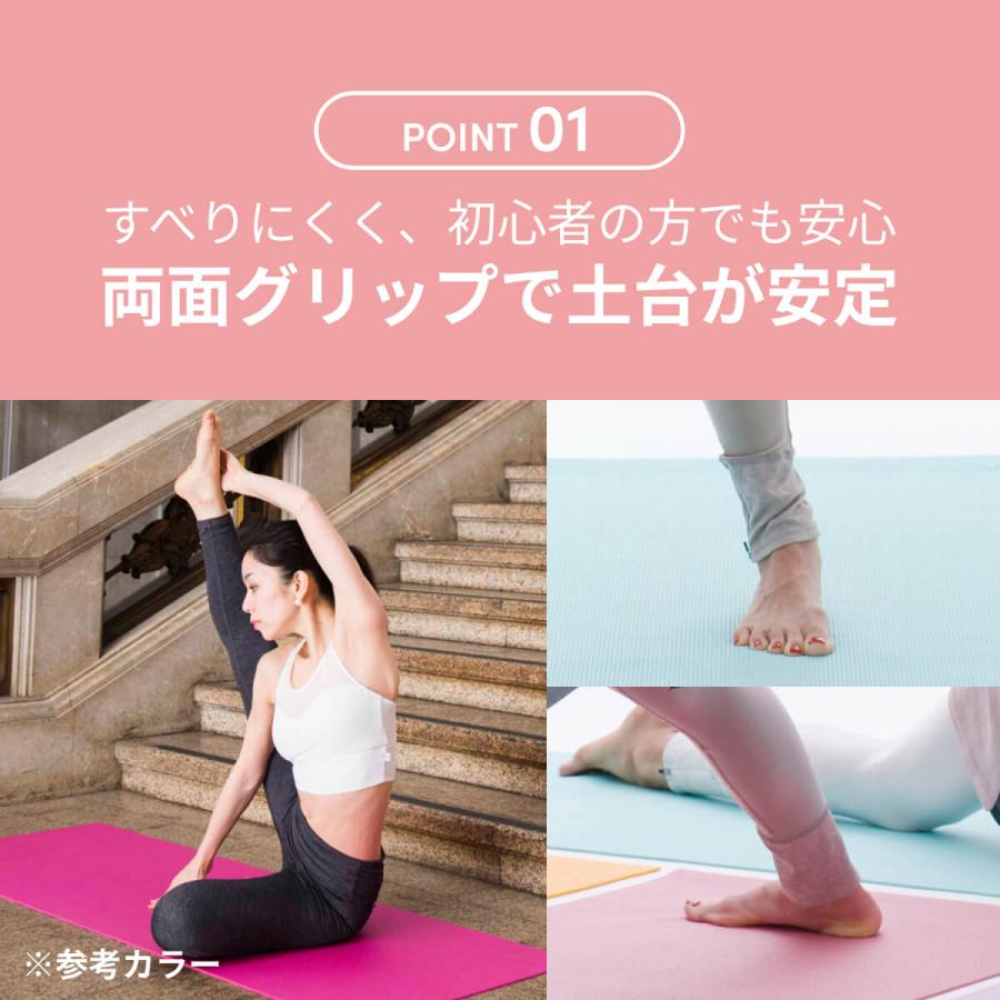 ヨガワークス ヨガマット 3.5mm スタンダード Yogaworks ピラティス 筋