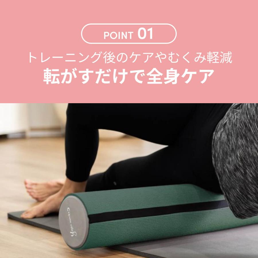 【新品未使用】Yogaworks ヨガ・ピラティス フォームローラー ヨガワークス ヨガグッズ フォームローラー Yogaworks ピラティス