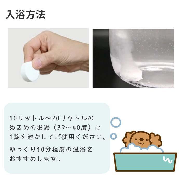 ペット用炭酸入浴剤 ヒーリングタブ 30錠 | ペット 入浴剤 犬 入浴剤 炭酸 入浴剤 犬のお手入れ 炭酸入浴剤 ペットケア【送料無料】 |  | 11