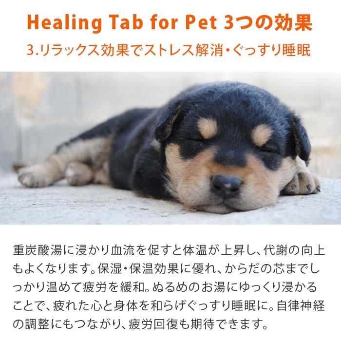 ペット用炭酸入浴剤 ヒーリングタブ 30錠 | ペット 入浴剤 犬 入浴剤 炭酸 入浴剤 犬のお手入れ 炭酸入浴剤 ペットケア【送料無料】 |  | 07