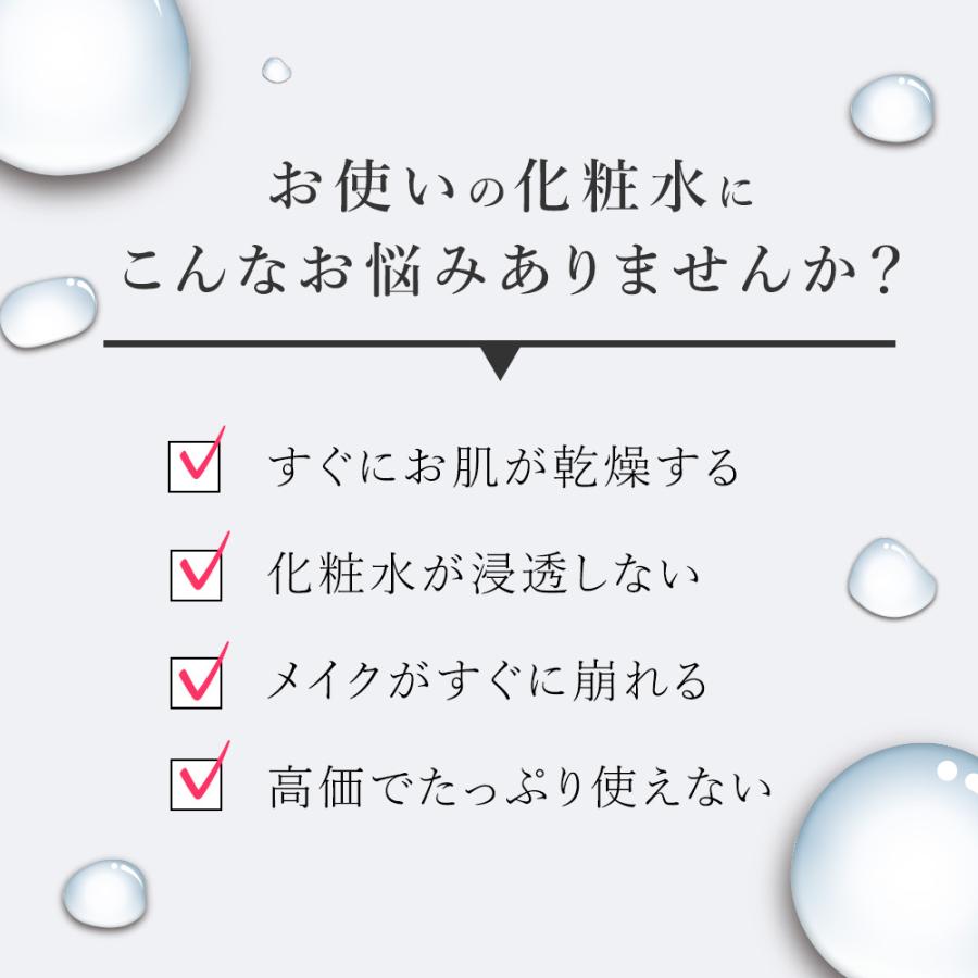 【新発売】 化粧水　充実の成分 300ml 保湿 しっとり プロポリスエキス ヒト脂肪細胞順化培養液エキス ユズ果実エキス 大容量 デパコス セラミド |  | 03
