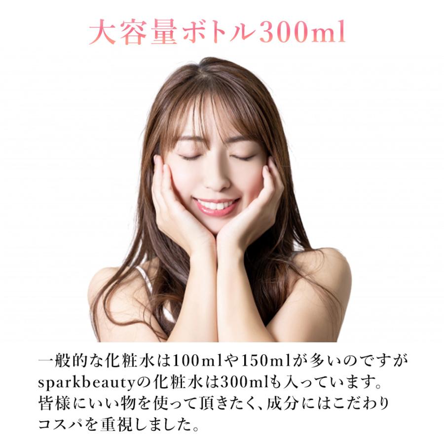 【新発売】 化粧水　充実の成分 300ml 保湿 しっとり プロポリスエキス ヒト脂肪細胞順化培養液エキス ユズ果実エキス 大容量 デパコス セラミド |  | 08