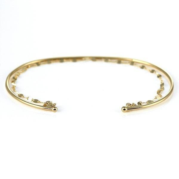 イエローゴールド ブレスレット レディース シンプル おすすめ 人気 安い オーダー