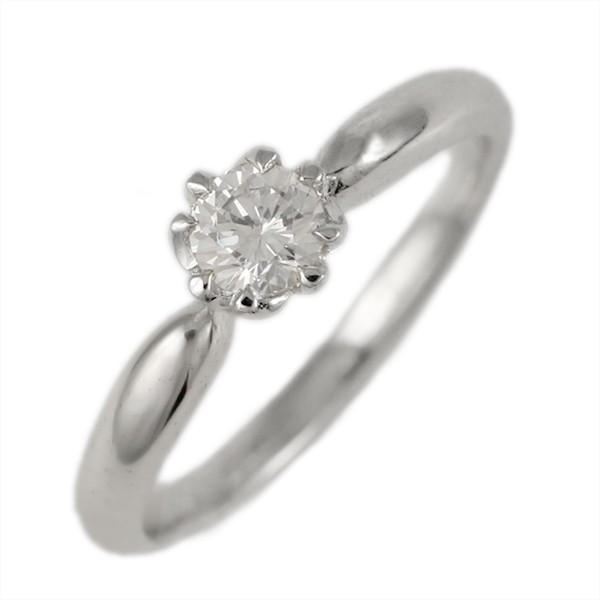 婚約指輪 ダイヤモンド プラチナ リング 0.3ct 天然石 エンゲージリング 鑑定書 オーダー爆買