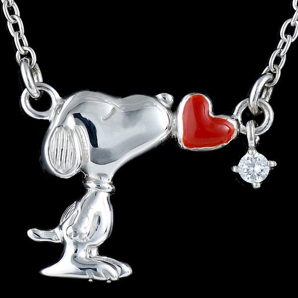 スヌーピー グッズ Snoopy ネックレス シルバー ジルコニア ピーナッツ Peanuts キャラクター レディース 人気 安い 今だけ代引手数料無料 M1 Pure Precious 通販 Yahoo ショッピング