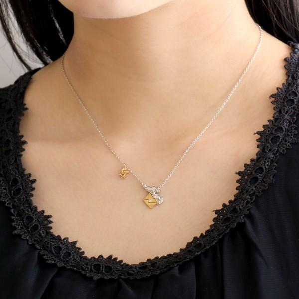 スヌーピー グッズ Snoopy ウッドストック ネックレス シルバー ダイヤモンド ピーナッツ Peanuts キャラクター レディース 人気 安い 今だけ代引手数料無料 M1 Pure Precious 通販 Yahoo ショッピング