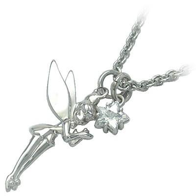 限定製作 ディズニー ティンカーベル ネックレス シルバー レディース アクセサリー 人気 Disney Disney Y 安い 今だけ代引手数料無料 気質アップ Www Skylanceronline Com