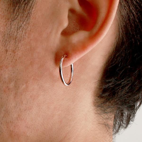 メンズ 指輪 ホワイトゴールド ピアス メンズ シンプル 輪っか 丸型 リング 人気 安い 今だけ代引手数料無料 V101 0003 Pure Precious 通販 Yahoo ショッピング