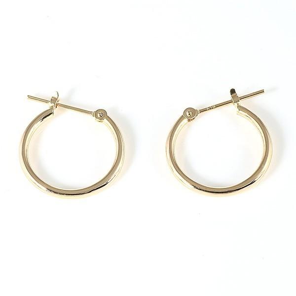 メンズ 指輪 ピンクゴールド ピアス メンズ シンプル 輪っか 丸型 リング 人気 安い オーダー