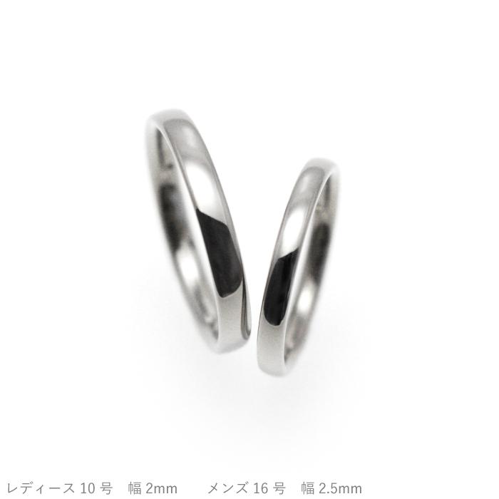 純チタン チタンリング 結婚指輪 ペアリング マリッジリング 金属アレルギー対応 ノンメッキ ノンコーティング 日本製 刻印無料 メンズ レディース 甲丸 m-005｜pure-titan｜08