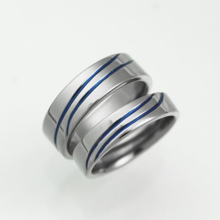 純チタン チタンリング 結婚指輪 ペアリング マリッジリング