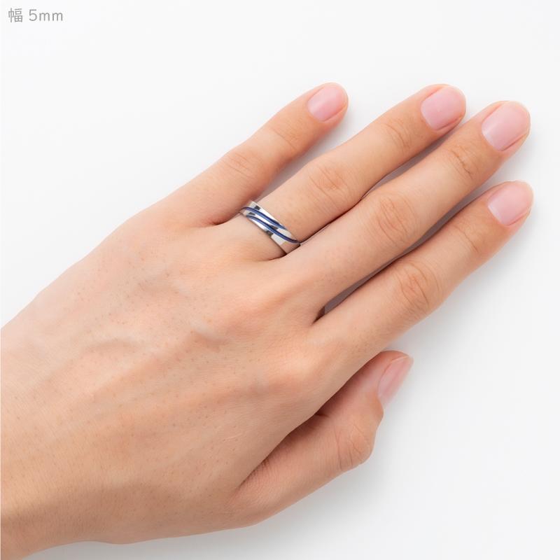純チタン チタンリング 結婚指輪 ペアリング マリッジリング 金属