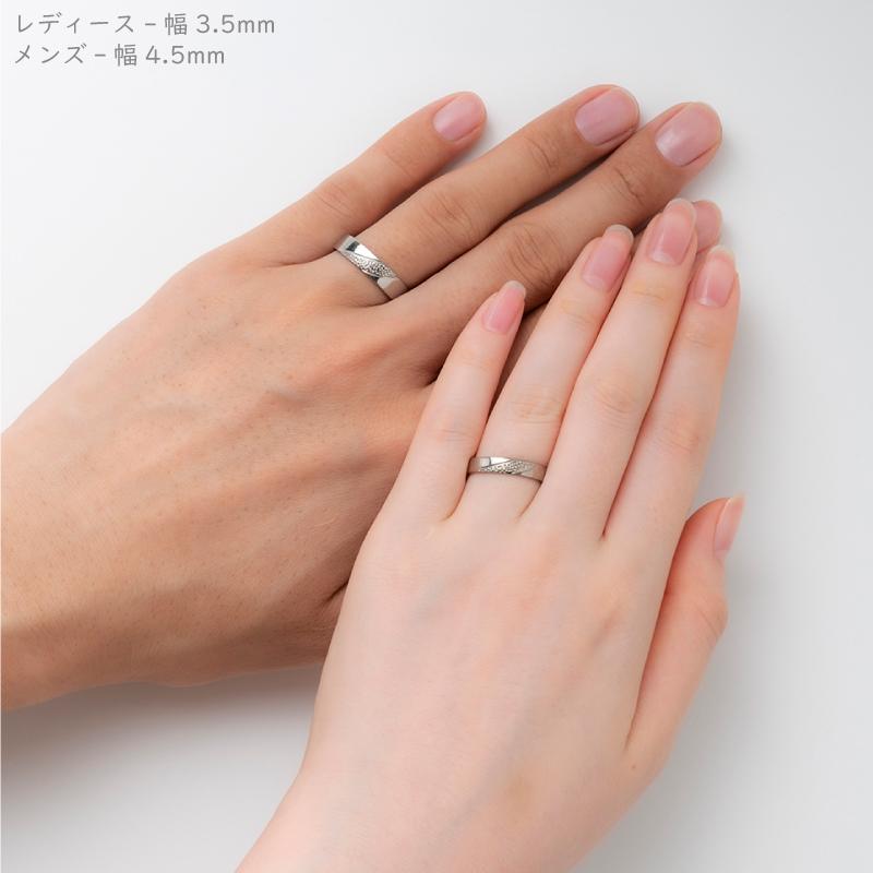 純チタン チタンリング 結婚指輪 ペアリング マリッジリング