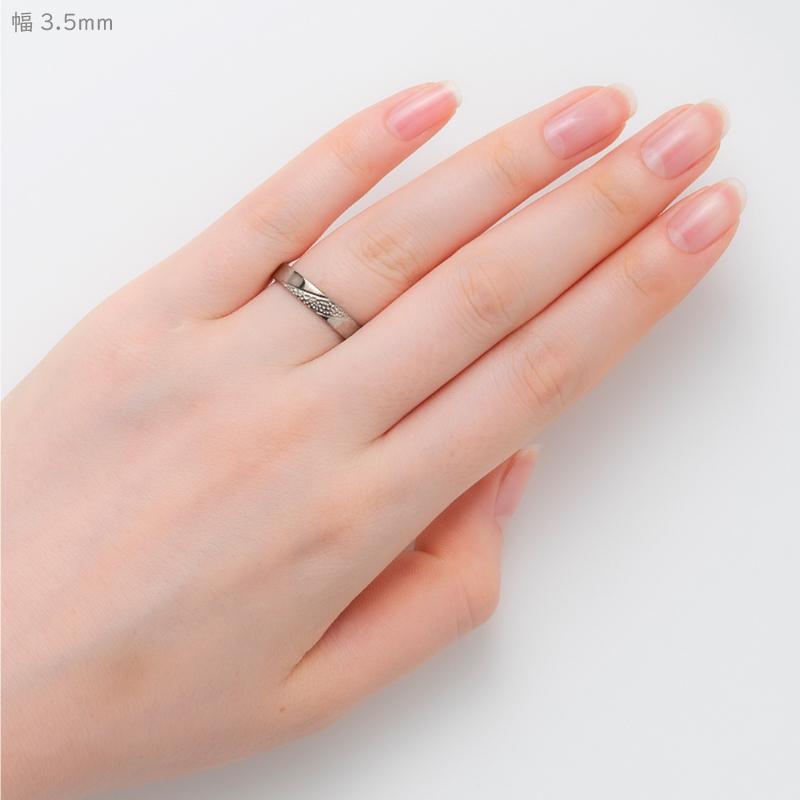 純チタン チタンリング 結婚指輪 ペアリング マリッジリング 金属