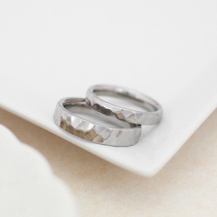 純チタン 指輪 リング チタンリング 単品 金属アレルギー対応
