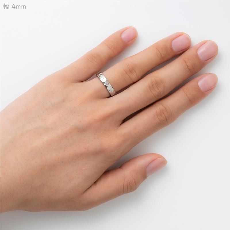 純チタン 指輪 リング チタンリング 単品 金属アレルギー対応