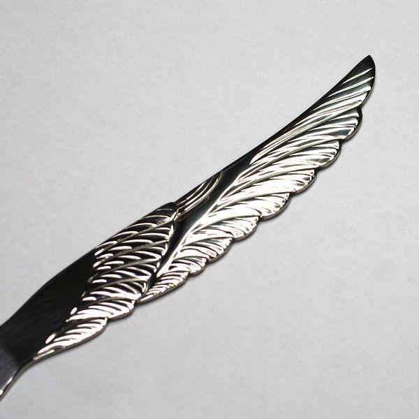 文字入チタンペーパーナイフウィング（1本〜10本） : 結婚指輪・チタン