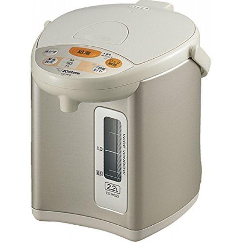 格安即決 Cd Ws22 Sa 象印 電気ポット シルバー 2 2l キッチン家電 Www Reinnec Cl