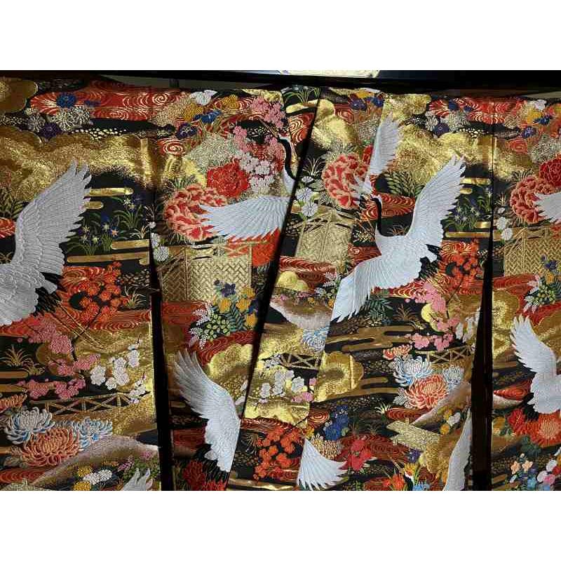 値下 20 豪華絢爛 色打掛 友禅 【】