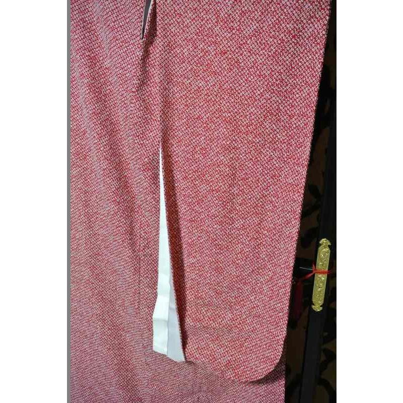 赤と白の模様の掛下　人気の鹿子柄 赤と白の模様の掛下 人気の鹿子柄 - メルカリ