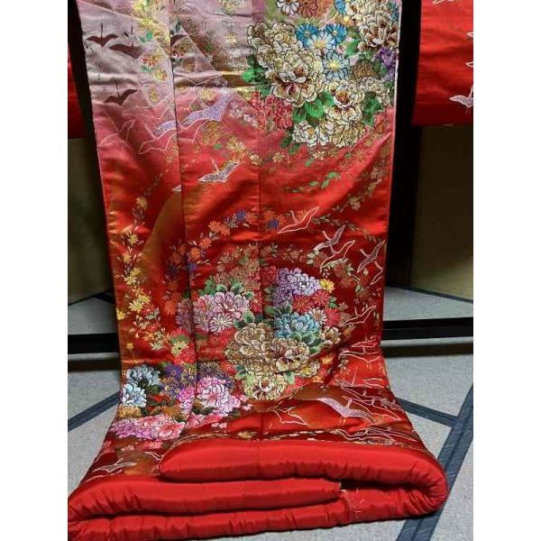 29 豪華絢爛 色打掛 [裄67 袖丈106 身丈(肩から)196センチ
