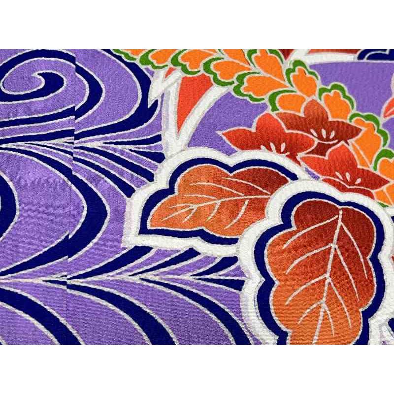 52 お色直し 振袖 結婚式 [裄65 袖丈107 身丈(肩から)182 前24 後30  