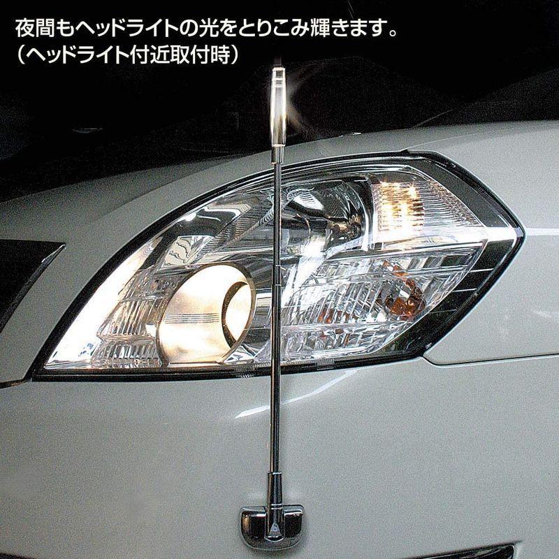 最大95 オフ ナポレックス 車用 フェンダーポール Fizz コーナーポールアンテナ 最長595 高級仕様 角度調整 脱着可能 粘着シート付 軽 小型車 Topdental Com Ar