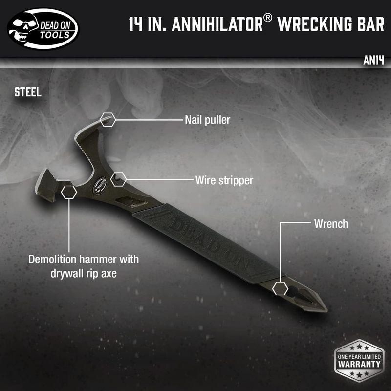 Dead　On　Tools　Annihilator　AN14　Bar,　Wrecking　14-Inch