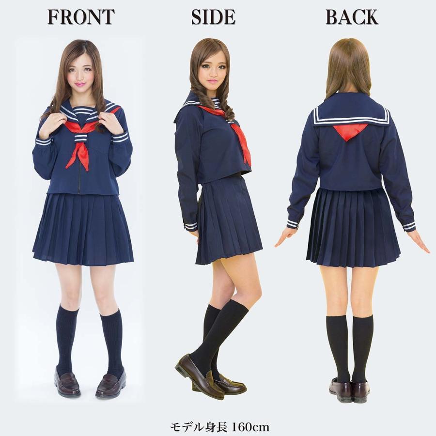コスプレ セーラー服 制服 スクール ネイビー 302 Pureヤフーショップ 通販 Yahoo ショッピング