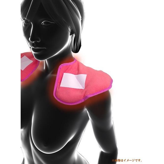 レンジで簡単！】一般医療機器 医療用温熱パック LM-809HPM 両肩用