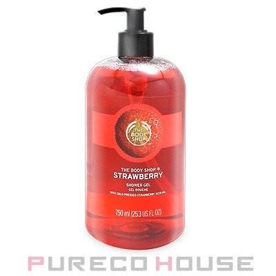 4個ザ・ボディショップ THE BODY SHOP シャワージェル ストロベリー シャワージェル ST｜ THE BODY SHOP（ザボディショップ