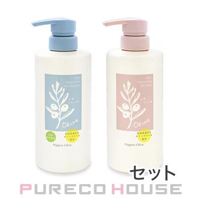 日本オリーブ ナチュラルマインド シャンプー 500ml + リンス 500ml