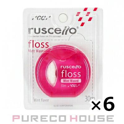 GC ルシェロ フロス ミントワックス #ピンク 30m×6 【セット】