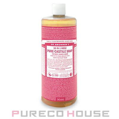 Dr.Bronner's（ドクターブロナー） マジックソープ ローズ 945ml