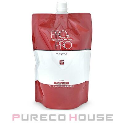 パシフィック プロダクツ プロ アンド プロ スーパーソリューション ヘアソープ (シャンプー) レフィル 600ml【メール便は使えません】 | パシフィックプロダクツ