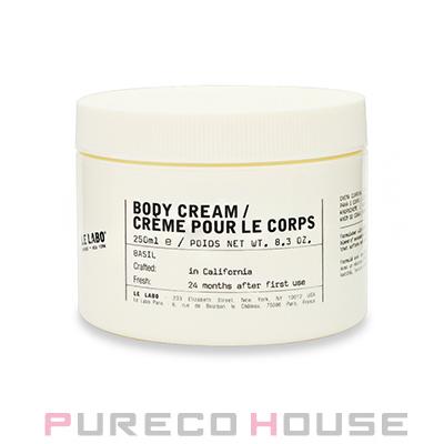 LE LABO 250ml ル ラボ ボディークリーム バジル LE LABO（ルラボ） ボディクリーム バジル 250ml【メール便は使えませ