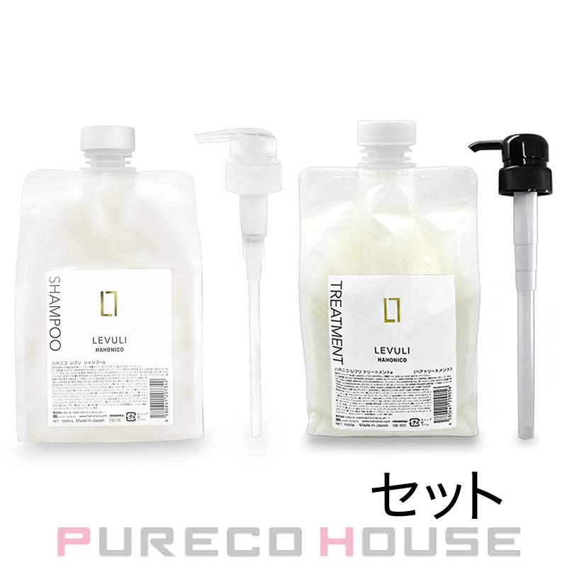 ハホニコ レブリ シャンプー 1000ml ＋トリートメント1000ｇセット HAHONICO（ハホニコ） レブリ シャンプー b 1000ml レフィル 《ポンプ